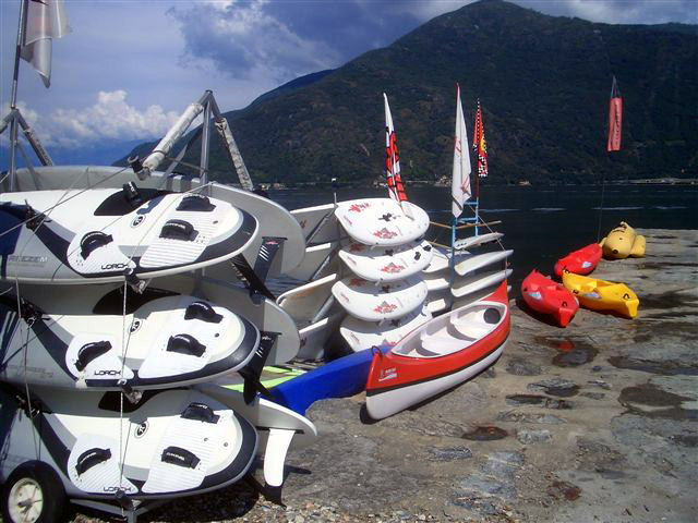 TSS-Wassersportzentrum in Cannobio am Lago Maggiore